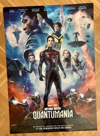 Poster Cine Ant Man. Quantumania.
