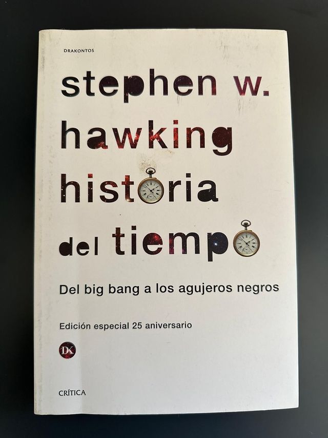 Historia del tiempo, Stephen Hawking