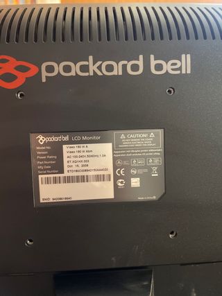 Pantalla ordenador