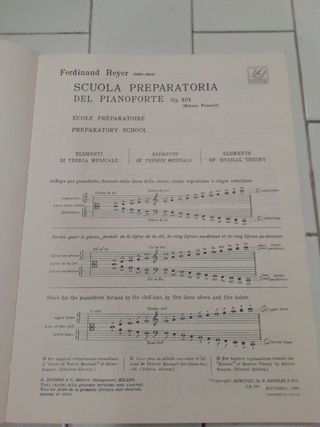 Beyer. Escuela preparatoria del piano