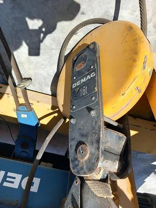 Puente grúa DEMAG 120 Tn- 16 Tn