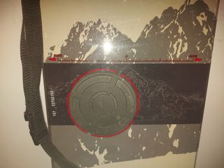 Tabla de Snow con fijaciones