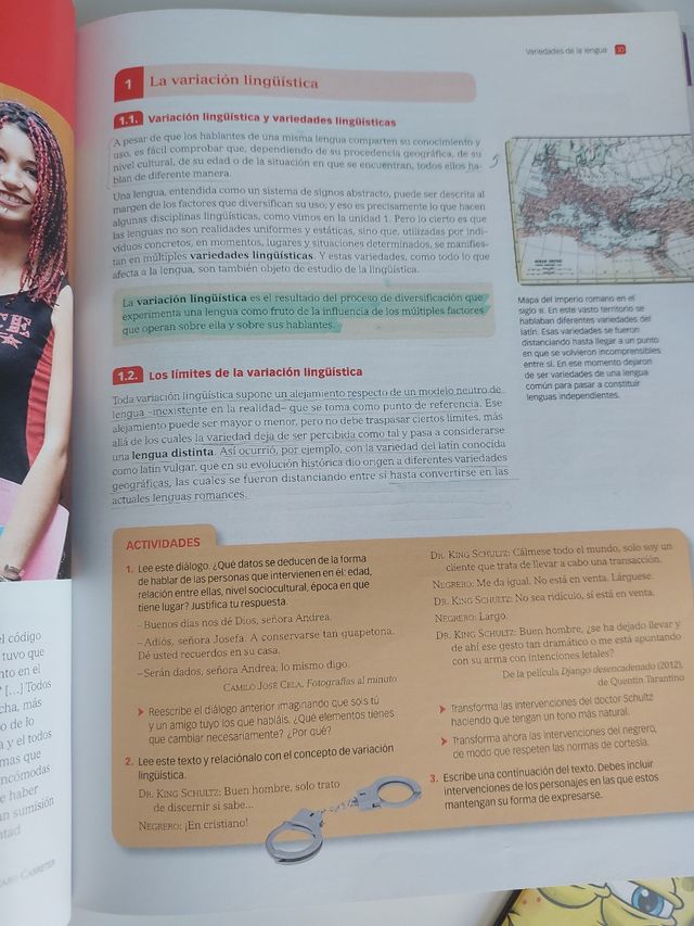 Libro Lengua y literatura 1° bachillerato 