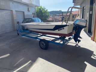 Planeadora +motor tohatsu 25