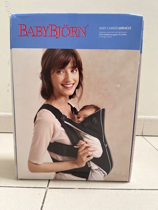 Mochila babybjorn. Mochila porta bebé