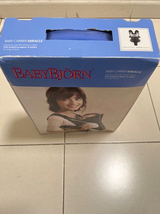 Mochila babybjorn. Mochila porta bebé