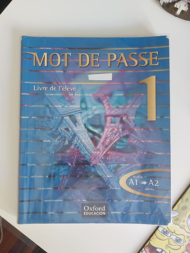 Libro francés Mot De Passe 1° Bachillerato 