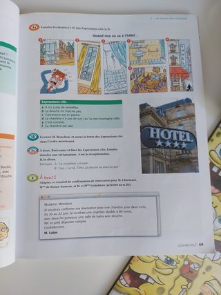 Libro francés Mot De Passe 1° Bachillerato