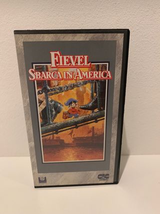 Vhs Fievel Sbarca in America vintage