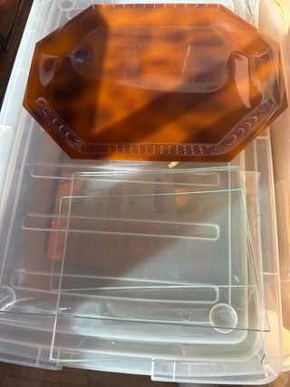 Bandejas, Fuentes, ensaladeras.