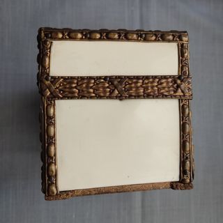 ANTIGUA CAJA JOYERO ARTESANAL