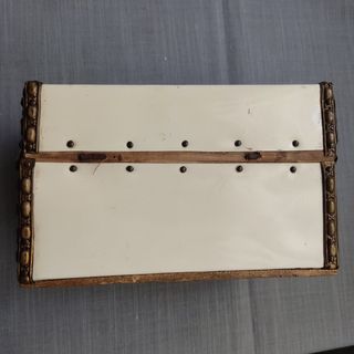 ANTIGUA CAJA JOYERO ARTESANAL