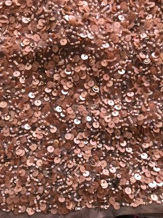 Mini falda pedreada de fiesta de zara