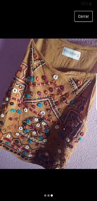 Camiseta tirantes Pull & Bear