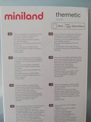 Termo para papillas y alimentos sólidos