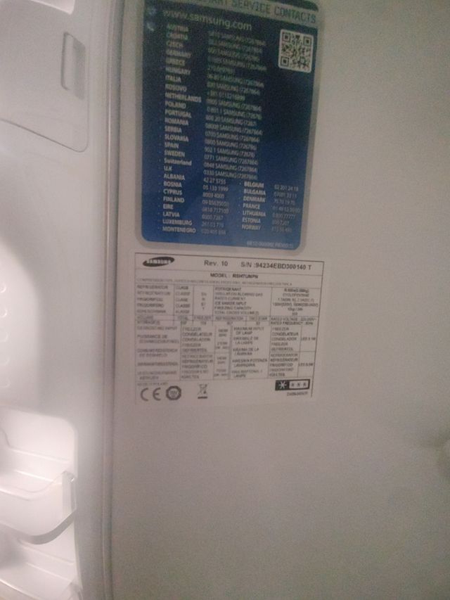 Despiece Frigorífico americano Samsung.