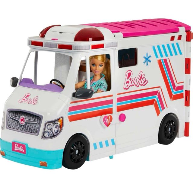 Barbie Clínica de cuidados Coche médico