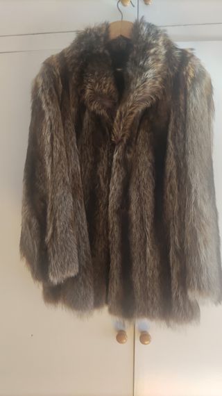 Chaqueta de piel de zorro