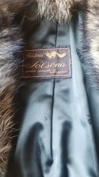 Chaqueta de piel de zorro