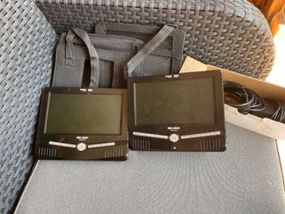 DVD DUAL PORTATIL DOBLE PANTALLA