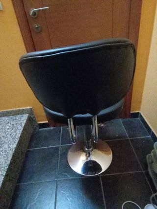 sillón para recepción o peluquería con gas