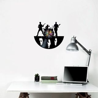 Reloj de Disco de Vinilo Muse Grupo Musical Rock