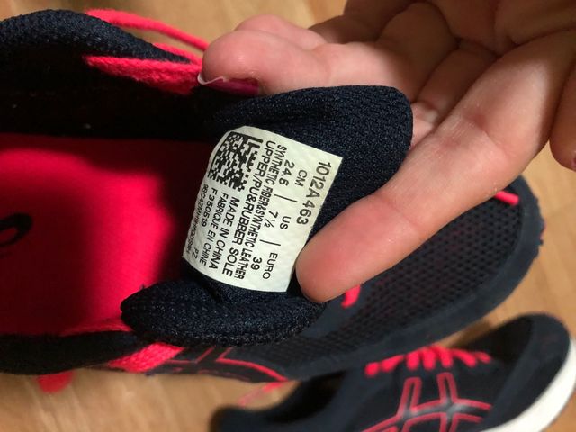 Asics Tartheredge midnight laser pink talla 39