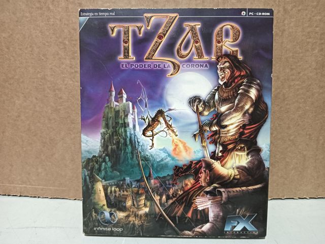 Tzar el poder de la corona - edicion PC-cd romm