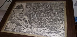 Mapa de Valencia Antigua Valentia Edetanorum