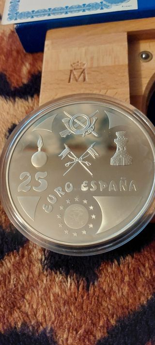 Moneda 25€ Homenaje al Ejercito 1998