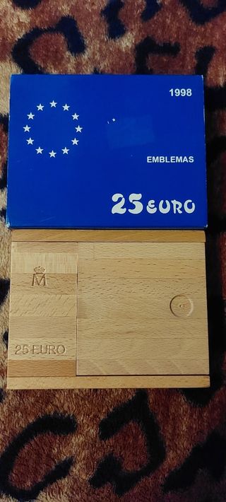 Moneda 25€ Homenaje al Ejercito 1998
