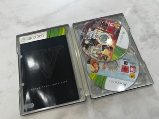 Gta V 5 caja metalica Xbox 360