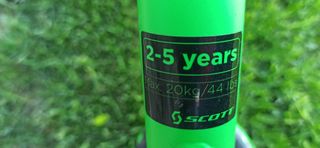 Scott sin pedales 12 pulgadas