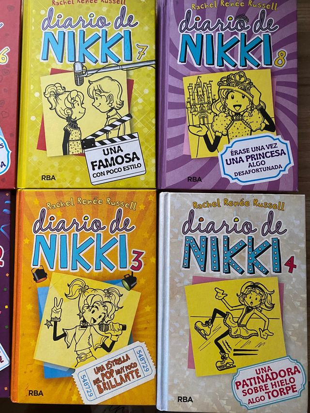 Libros DIARIO DE NIKKI 1-8