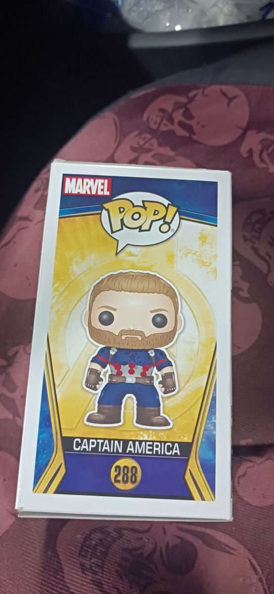 capitán america funko Pop número 288
