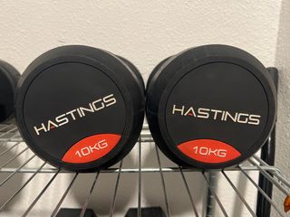 Pesas juego 2 unidades 10 kilos