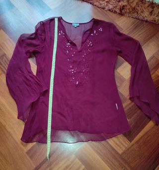 Blusa transparente NAF NAF 