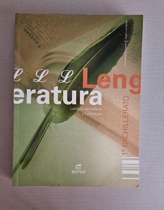 Libro LENGUA Y LITERATURA 1° Bachillerato
