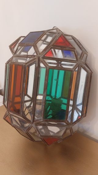 Aplique pared multicolor