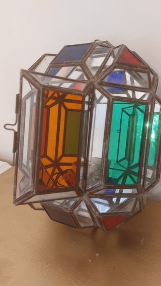 Aplique pared multicolor