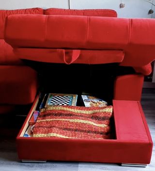 Sofá chaise longue 3 plazas.