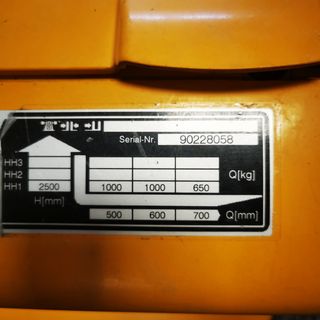 Apilador carretilla elevadora JUNGHEINRICH