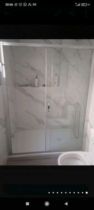 Reformas y cambio de tina y plato de ducha