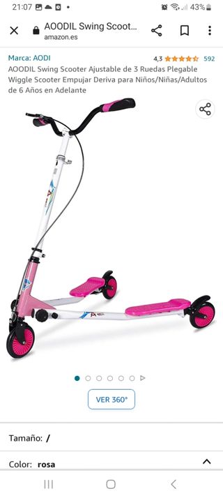 patinete 3 ruedas