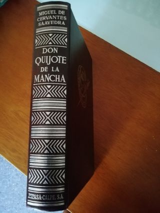 Libro de Don  Quijote De la Mancha.