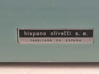 Máquina de escribir Olivetti