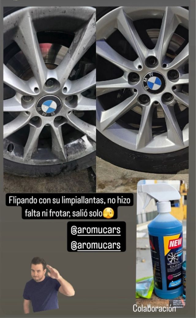 Limpiallantas profesional para coche