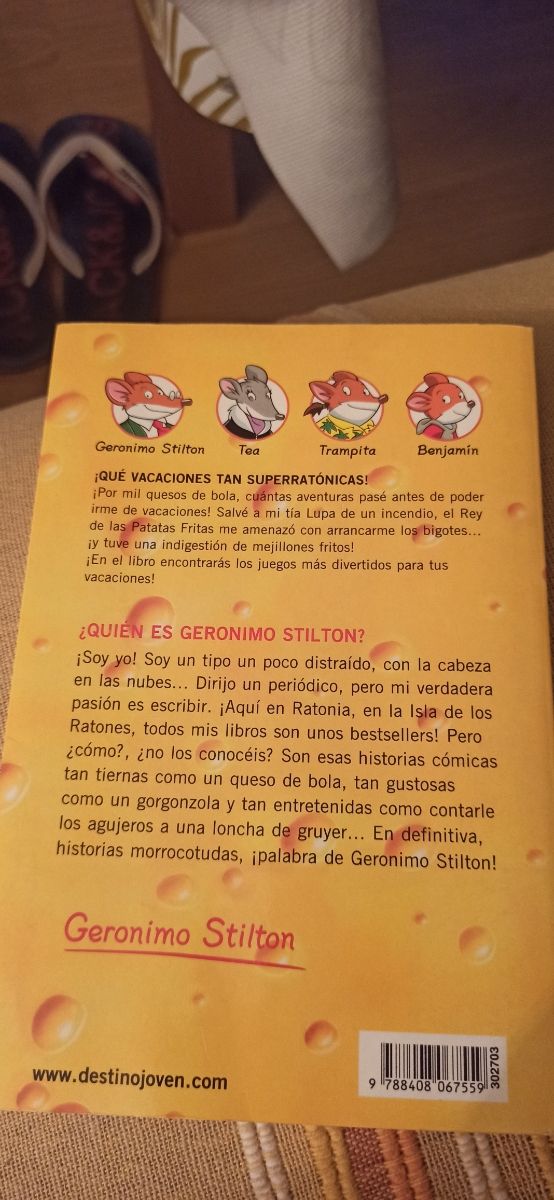 !Que vacaciones tan superratónicas!. Nuevo