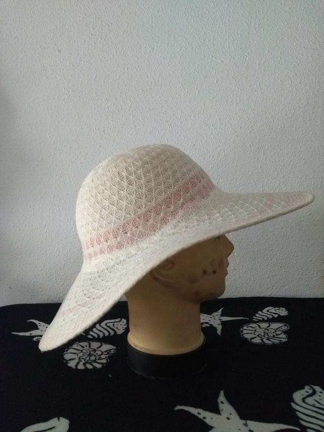 pamela blanca y rosa claro talla M nueva con etiqu