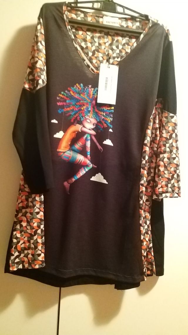 Locura camiseta Peluca Victoria56